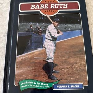 Babe Ruth Baseball Legends Book Hard Cover
